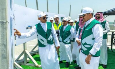 وزير النقل يتفقد مشروع صفوى ـ رأس تنورة بالشرقية