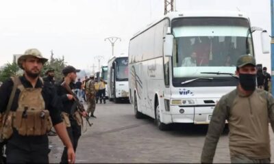 إجلاء 1500 من السويداء ودرعا تستقبلهم بأمان