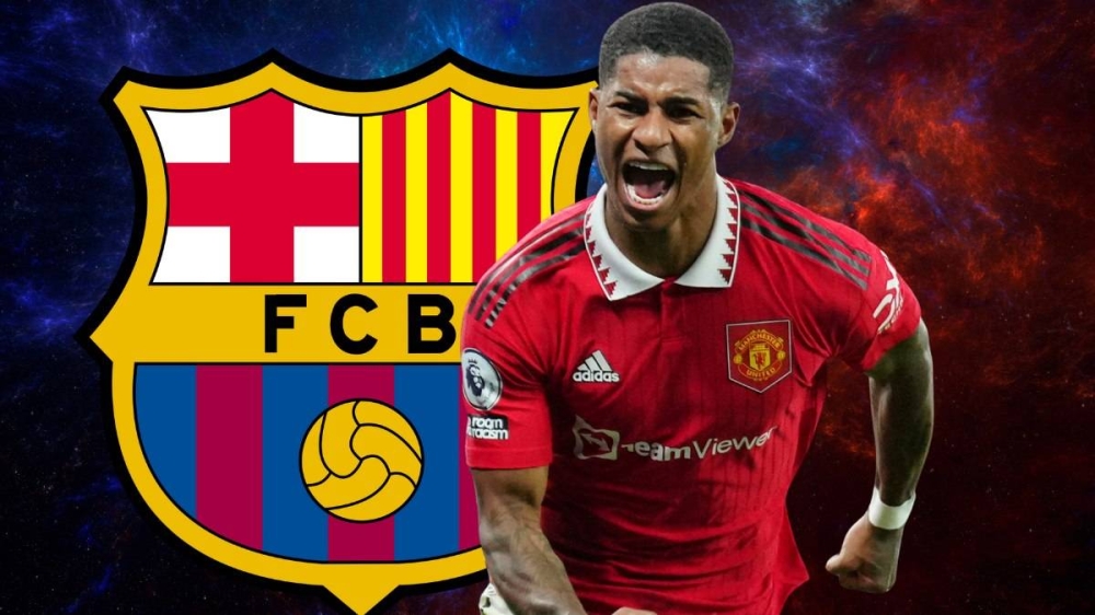 ماركوس راشفورد يجري فحصاً طبياً في برشلونة