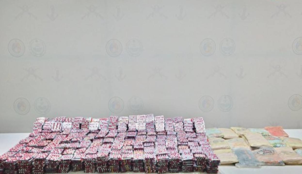 إحباط تهريب حشيش وأقراص طبية بجازان