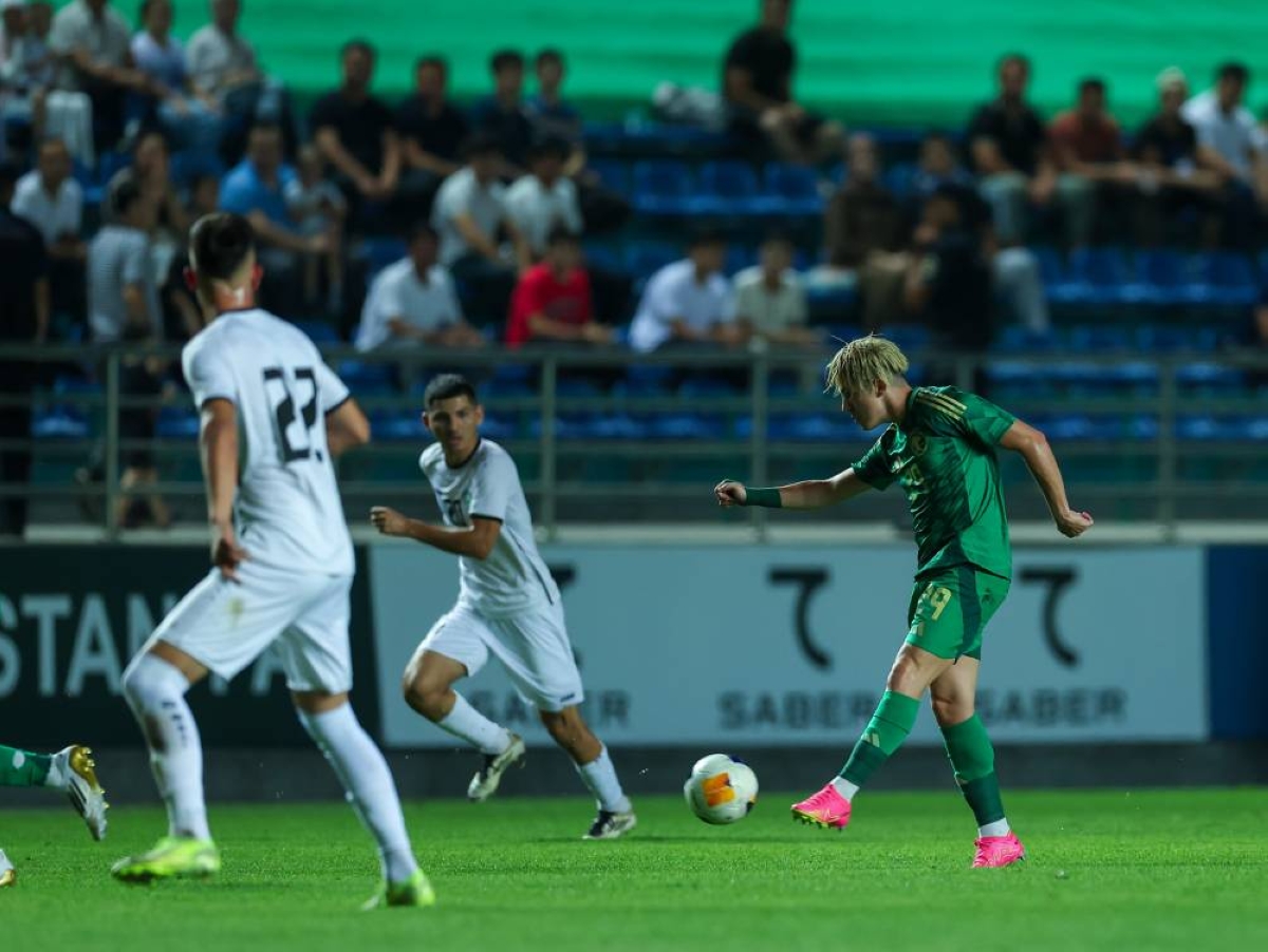 خسارة الأخضر تحت 23 أمام أوزبكستان في الدورة الدولية