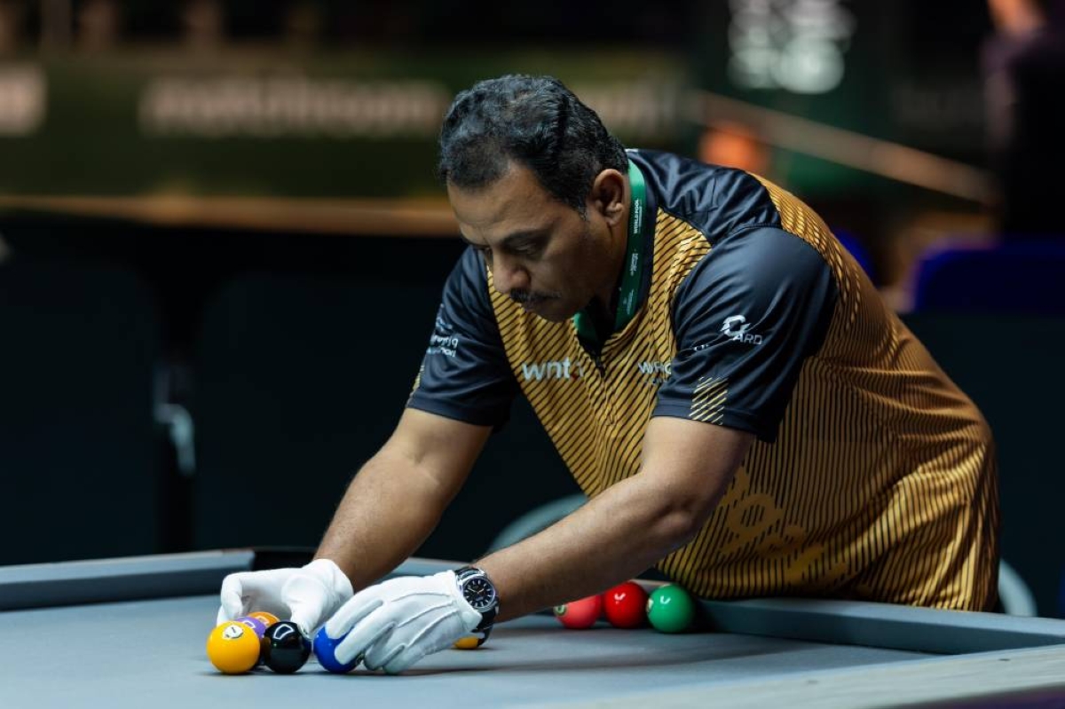 الضعيان يتأهل لدور الـ64 في بطولة العالم للبلياردو