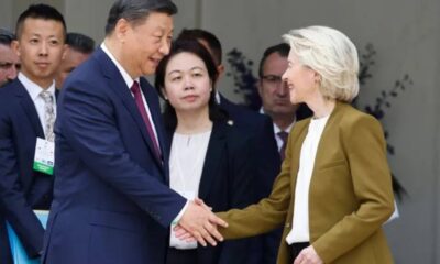 الرئيس الصيني يدعو لتعزيز الثقة بين الصين والاتحاد الأوروبي