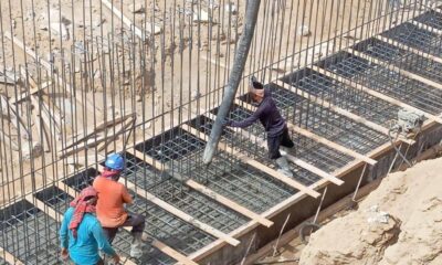 جدار حماية صبيا من السيول يحمي منطقة أبو القعايد