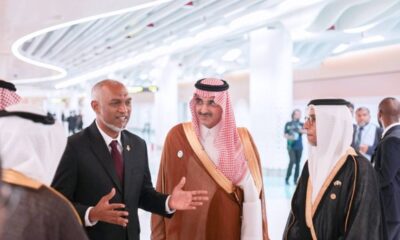 افتتاح مطار فيلانا الدولي بحضور رئيس المالديف والصندوق السعودي