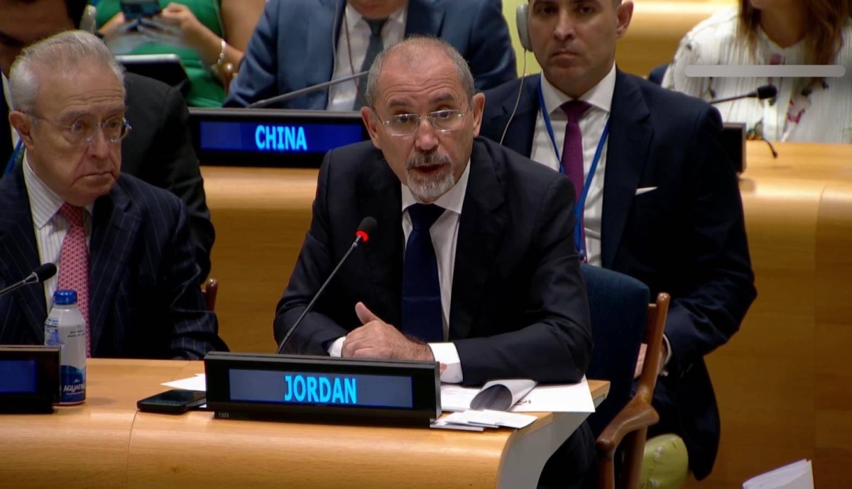 وزير خارجية الأردن: ضرورة الاعتراف بدولة فلسطين