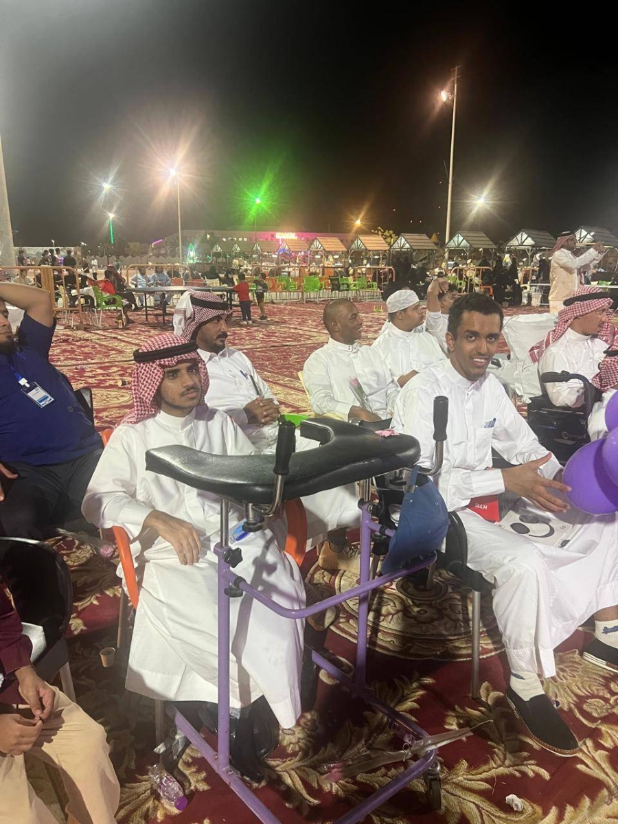 "مبادرة السبت البنفسجي لدعم ذوي الاحتياجات الخاصة"