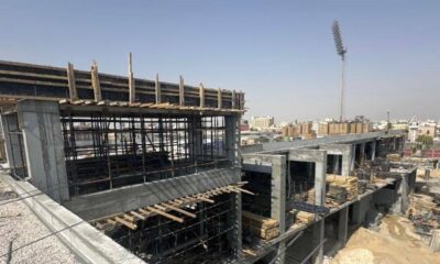 مشروع مبنى الأداء العالي للقادسية يقترب من الاكتمال بنسبة 80