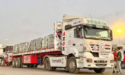 شاحنات إغاثية سعودية تعبر إلى غزة لدعم القطاع