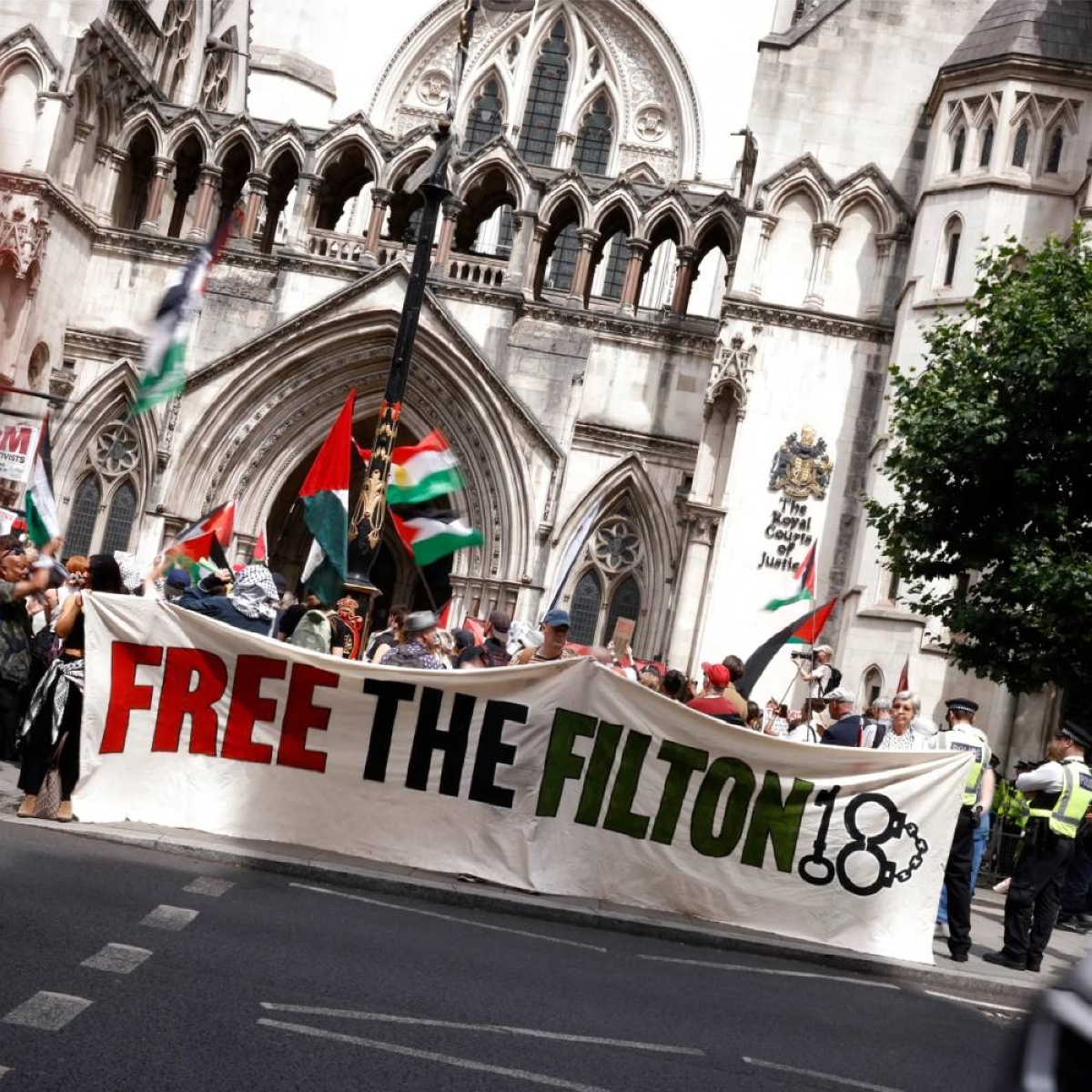 المحكمة البريطانية توافق على طعن فلسطين أكشن في الحظر