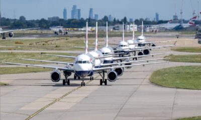 تعطل فني يشل حركة الطيران في مطارات لندن