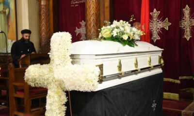 تشييع جثمان لطفي لبيب بحضور كبار نجوم الفن