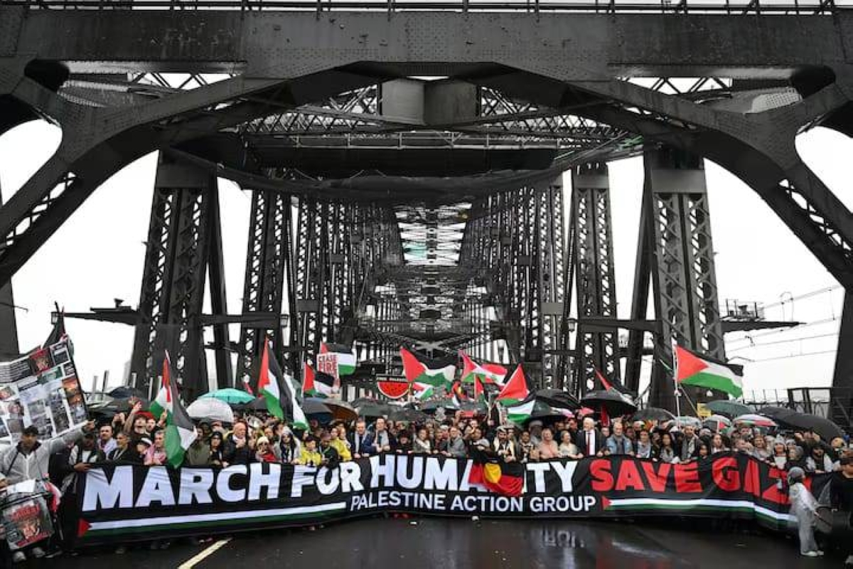 مسيرات ضخمة في سيدني لدعم فلسطين والسلام العالمي
