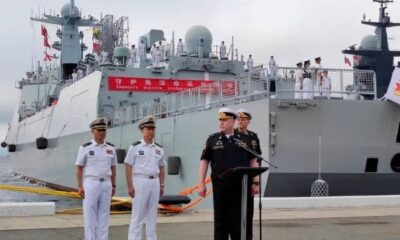 مناورات بحرية روسية صينية مشتركة في بحر اليابان