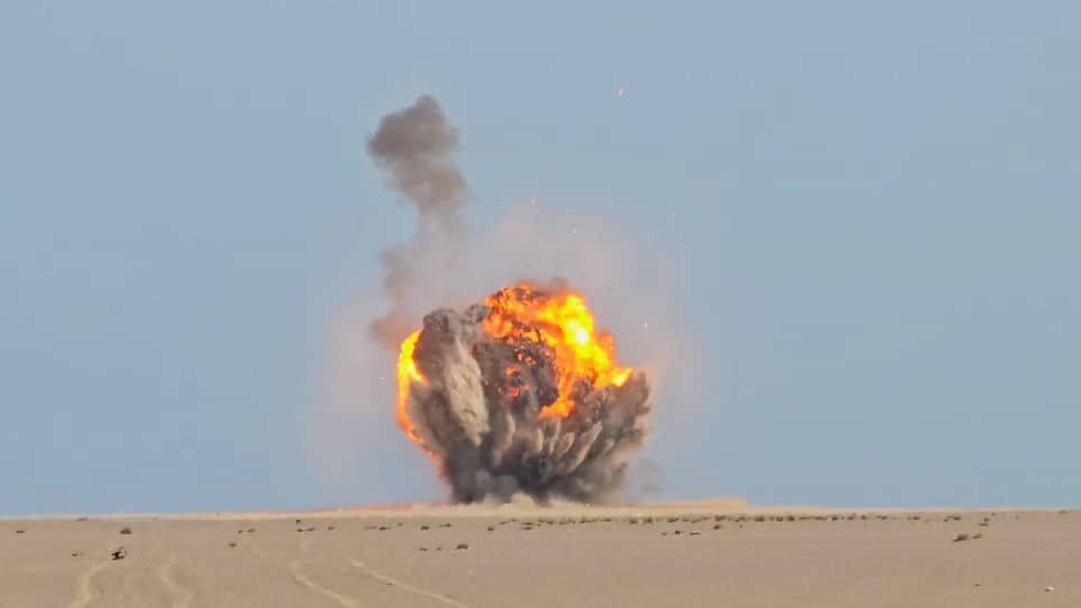 إتلاف 4,029 لغم وعبوة ناسفة في تعز بواسطة مسام