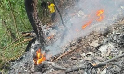 تحطم مروحية غانية يودي بحياة 8 بينهم وزراء الدفاع والبيئة