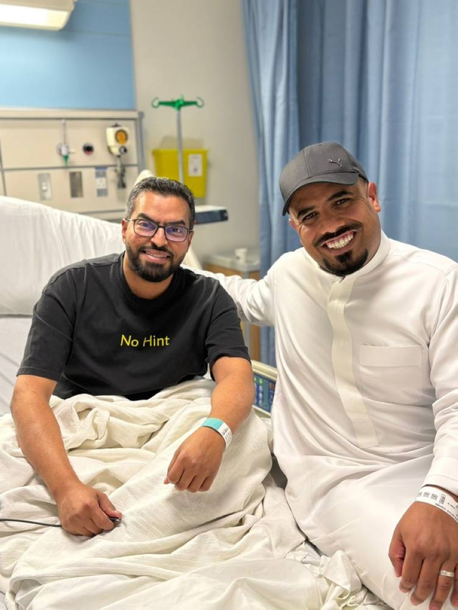 فيصل اليامي يتعافى بعد زراعة كلية ناجحة بفضل الغامدي