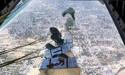 مصر تدعم غزة بإسقاط المساعدات الغذائية جواً