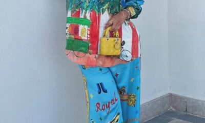 إطلالة صيفية ملونة لريم السويدي مستوحاة من السفر