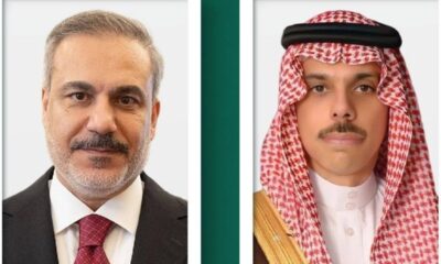 مباحثات هاتفية بين وزيري خارجية تركيا حول تطورات غزة