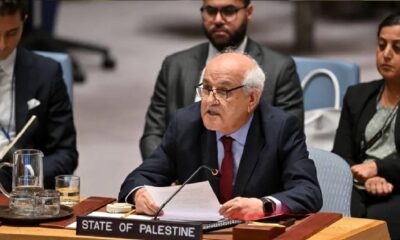 "فلسطين تطالب مجلس الأمن بوقف حرب غزة وتنفيذ إعلان نيويورك"