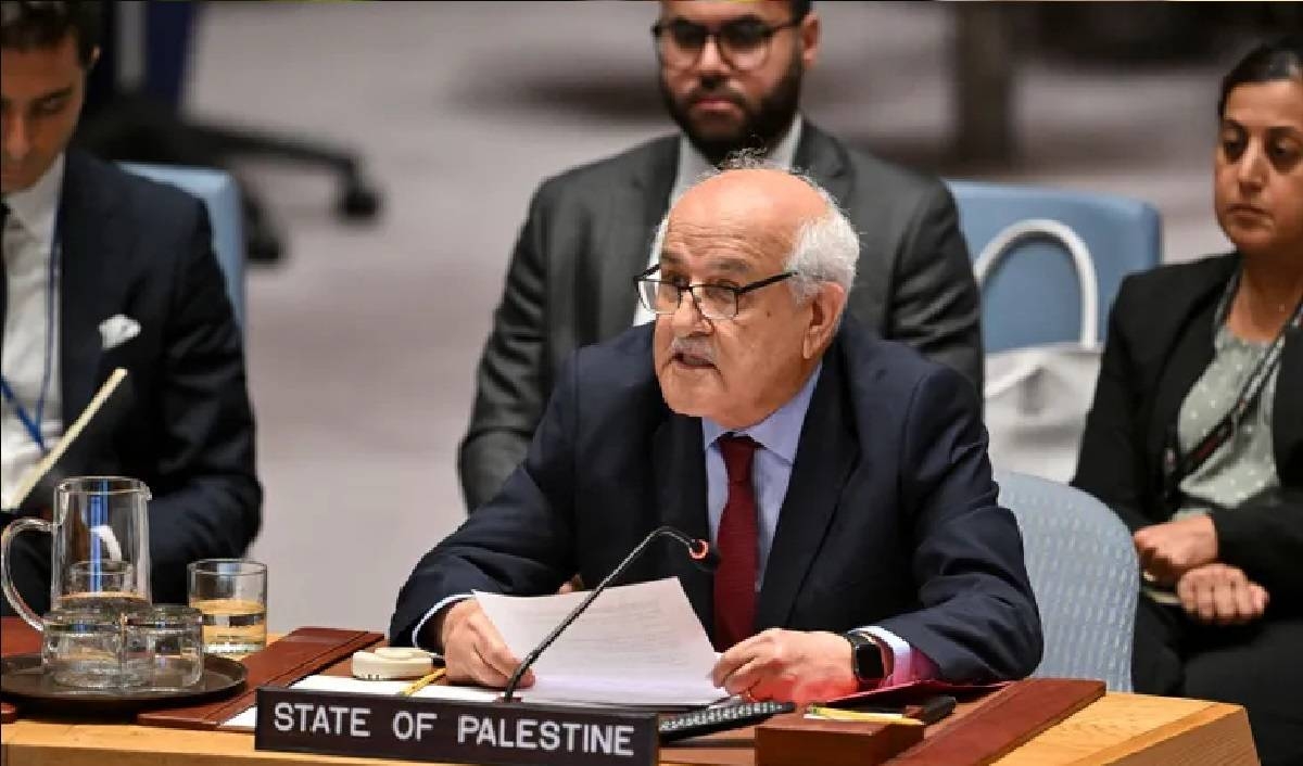 "فلسطين تطالب مجلس الأمن بوقف حرب غزة وتنفيذ إعلان نيويورك"