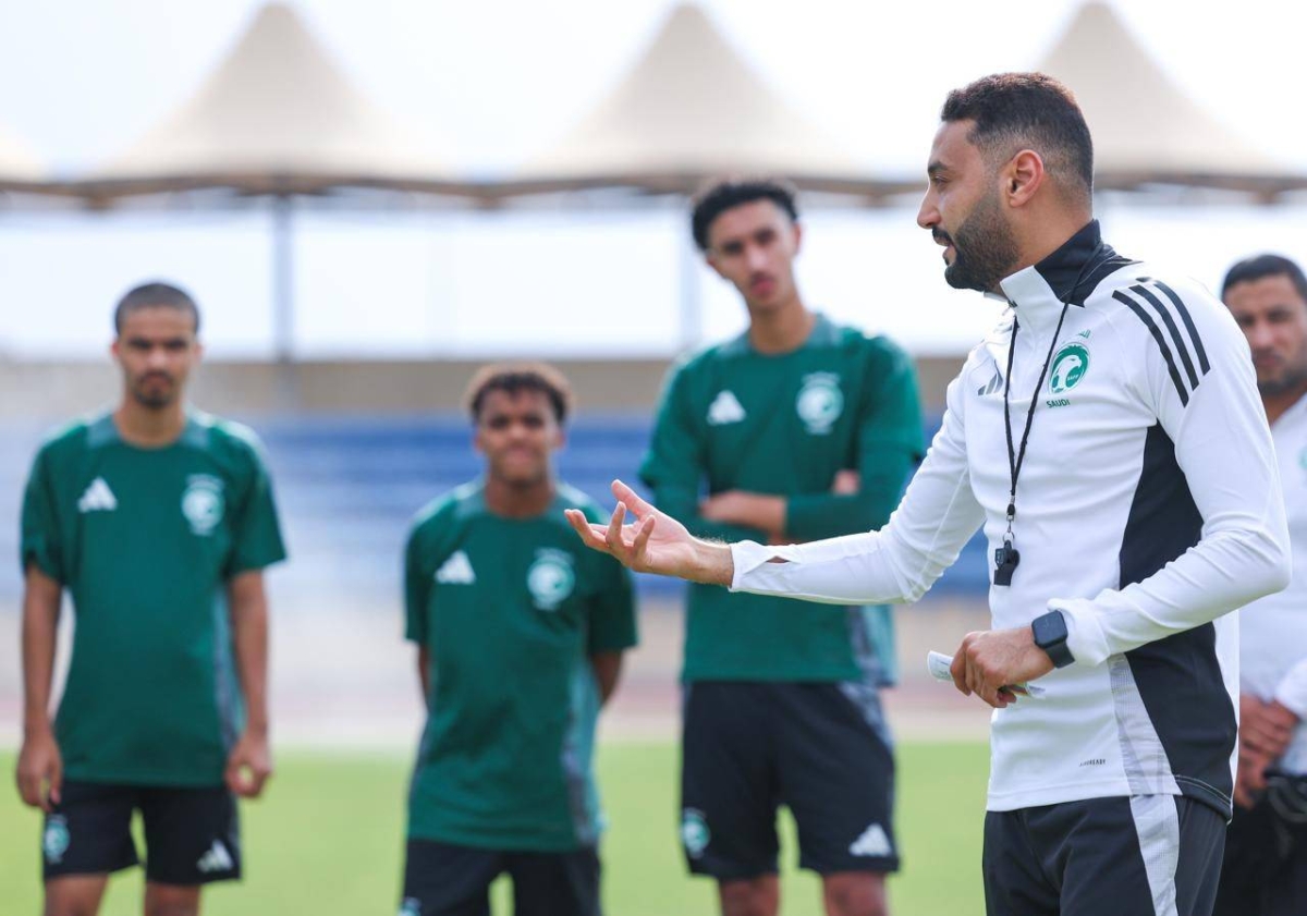 تدريبات منتخب السعودية تحت 16 في معسكر الطائف