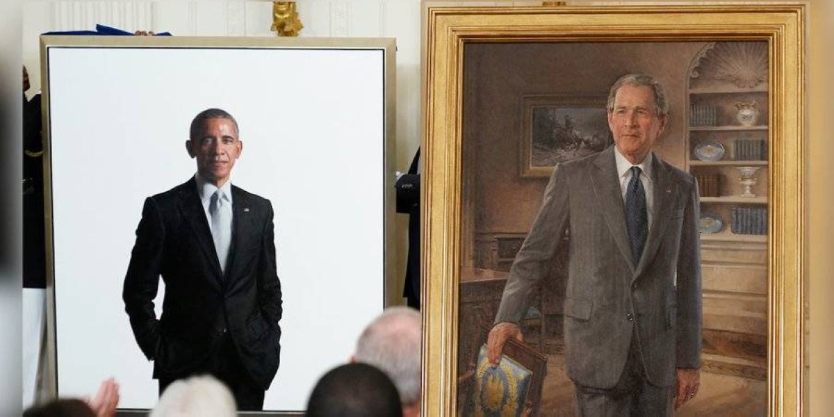 ترمب يهمش أوباما وبوش في البيت الأبيض