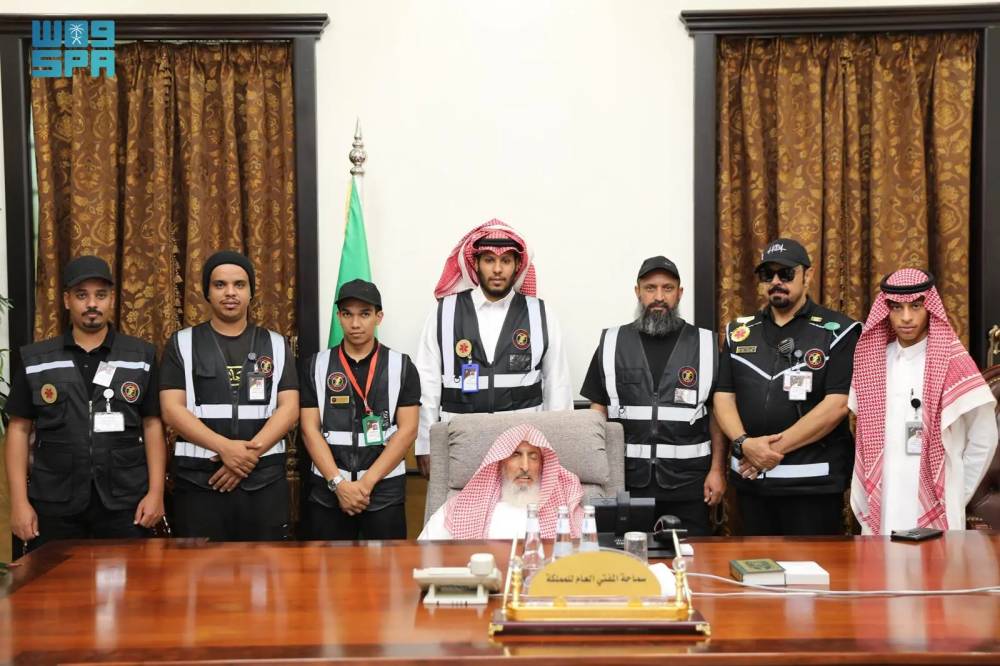 المفتي يشيد بجهود جمعية الصاعقة في البحث والإنقاذ