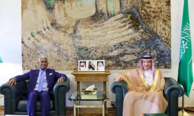 استقبال الخريجي لسفير الدومينيكان في السعودية