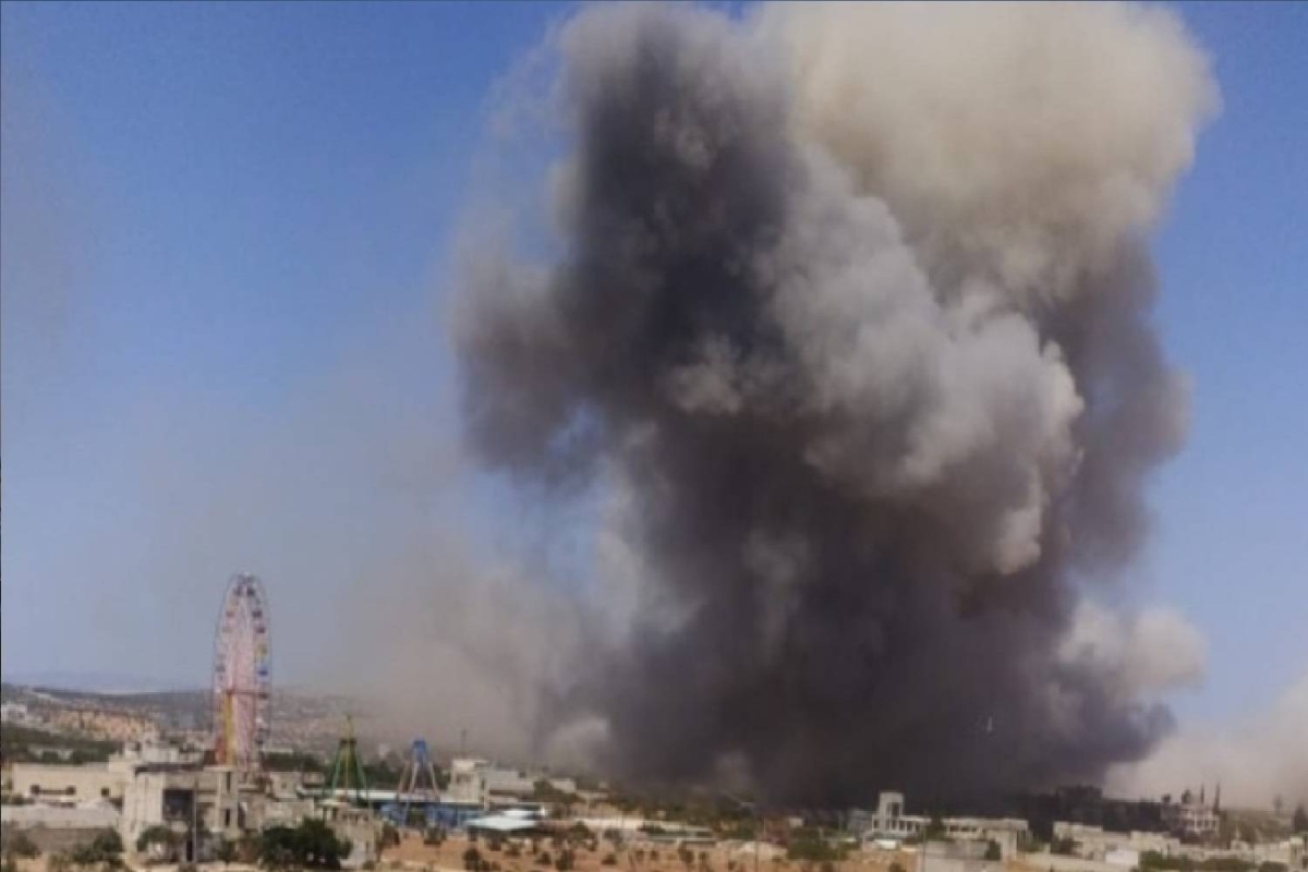 انفجار مخزن أسلحة في إدلب يودي بحياة 9 أشخاص