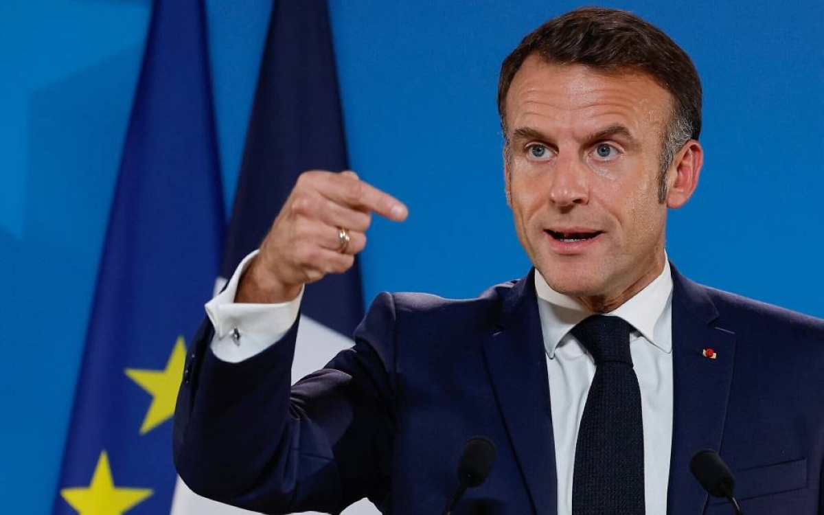 ماكرون: ترمب يعارض انضمام أوكرانيا للناتو