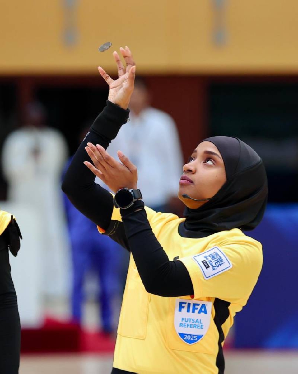 ريم البيشي: أول حكمة سعودية في كأس العالم للسيدات