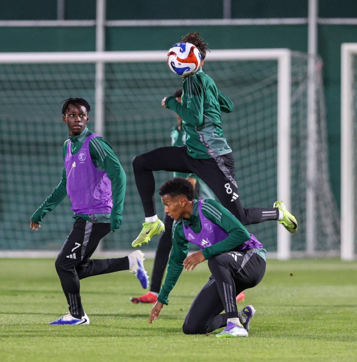 تدريبات منتخب السعودية تحت 20 في أبها لكأس الخليج