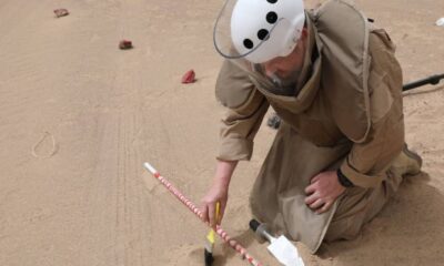 مسام يزيل 915 لغماً من السواحل والمحافظات المحررة