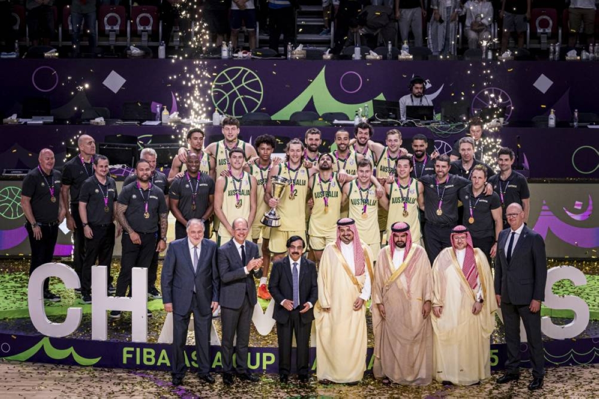 أستراليا تحقق لقب آسيا لكرة السلة للمرة الثالثة توالياً