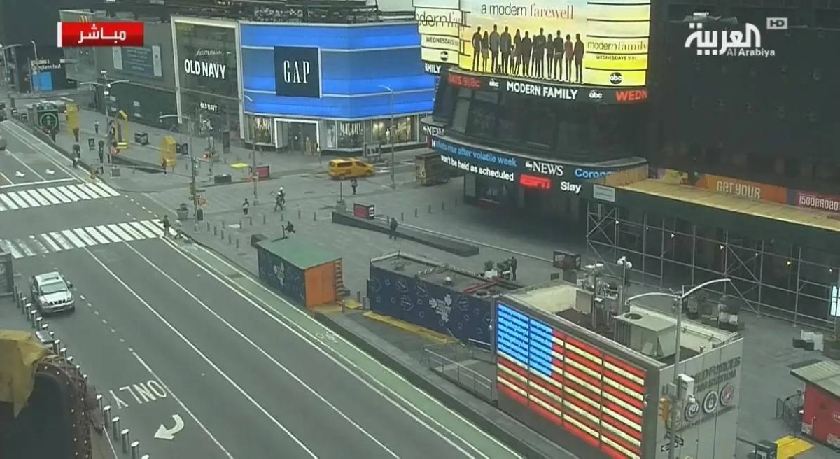 إغلاق تايمز سكوير بنيويورك بعد إنذار بوجود قنبلة