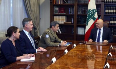 عون يؤكد دعم بقاء اليونيفيل لتحقيق القرار 1701