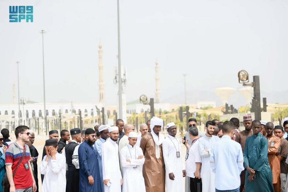 زيارة المشاعر المقدسة لمتسابقي مسابقة الملك عبد العزيز