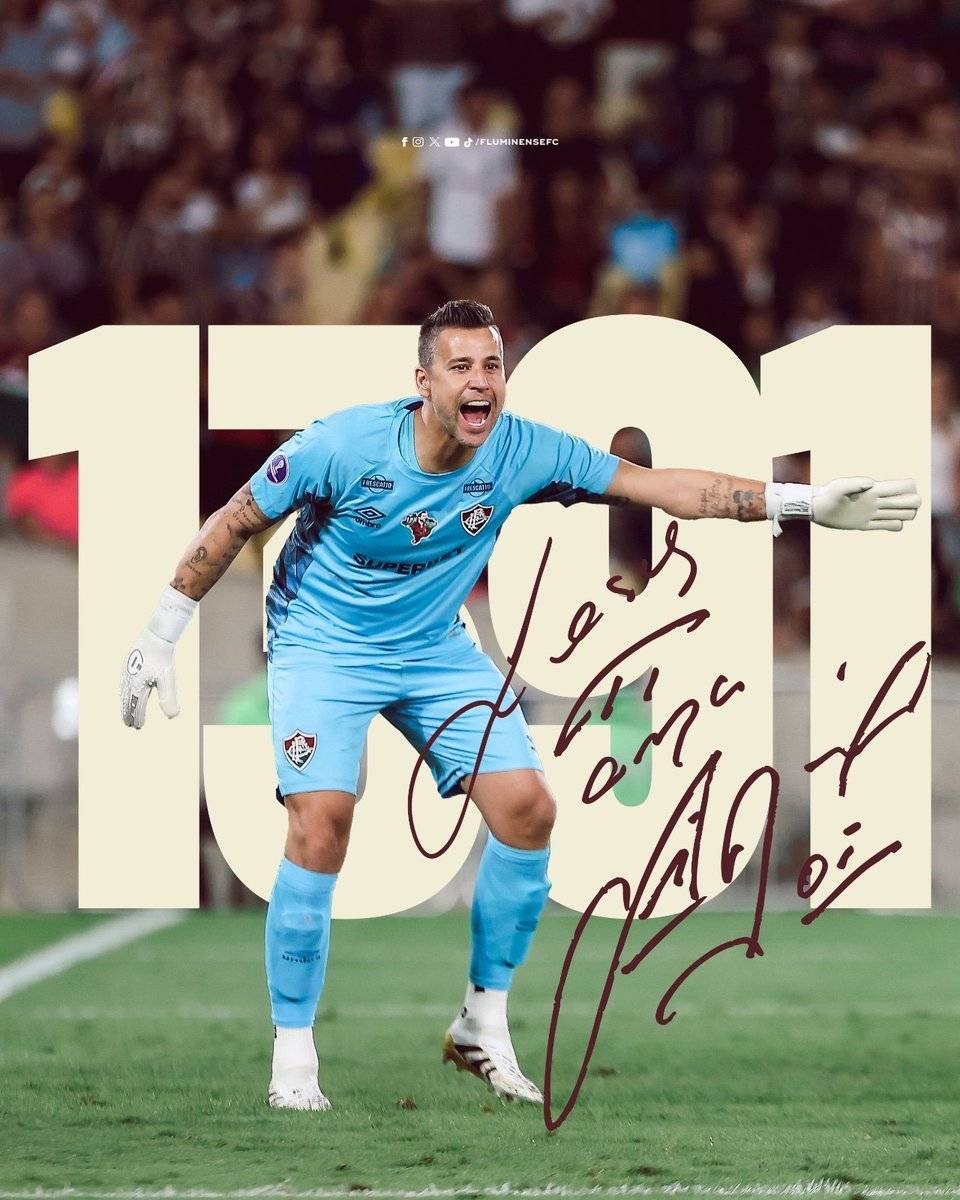 فابيو البرازيلي يسجل رقماً قياسياً بـ1391 مباراة
