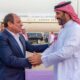 مغادرة رئيس مصر من نيوم ووداع ولي العهد السعودي
