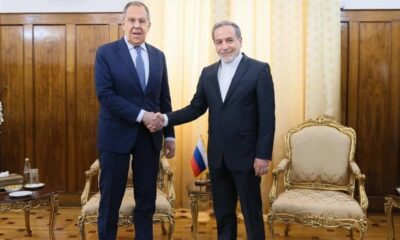 عراقجي ولافروف يبحثان النووي وإحباط مخطط موساد بطهران