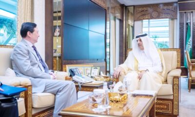 نائب وزير الداخلية يناقش التعاون مع سفير الصين