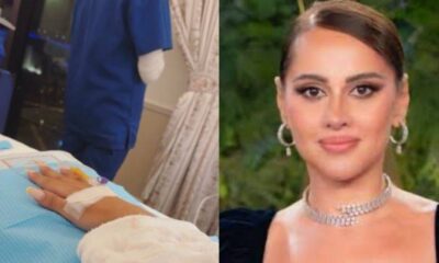 ياسمين رئيس تكشف عن حالتها الصحية بصورة من المستشفى