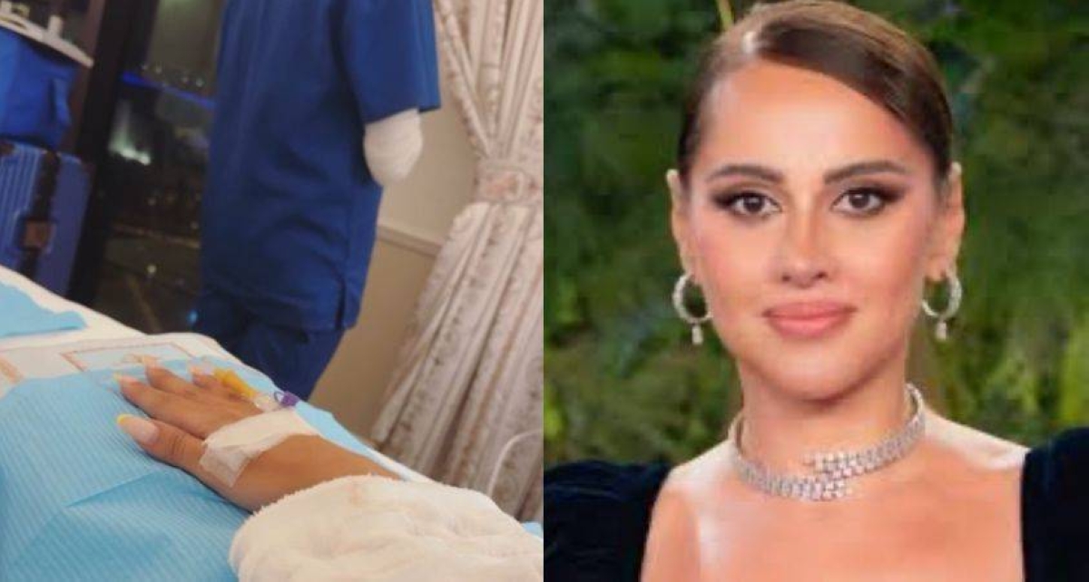 ياسمين رئيس تكشف عن حالتها الصحية بصورة من المستشفى