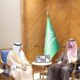 تركي بن محمد يستقبل أمين مجلس التعاون الخليجي