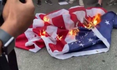 ترامب يعاقب حرق العلم الأمريكي بأمر تنفيذي جديد