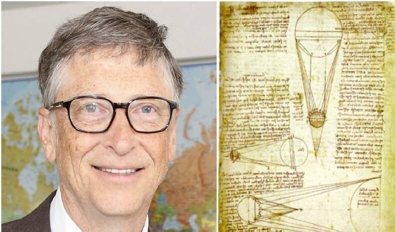 بيل غيتس يكشف كنز دافنشي العلمي: مخطوطة ليستر