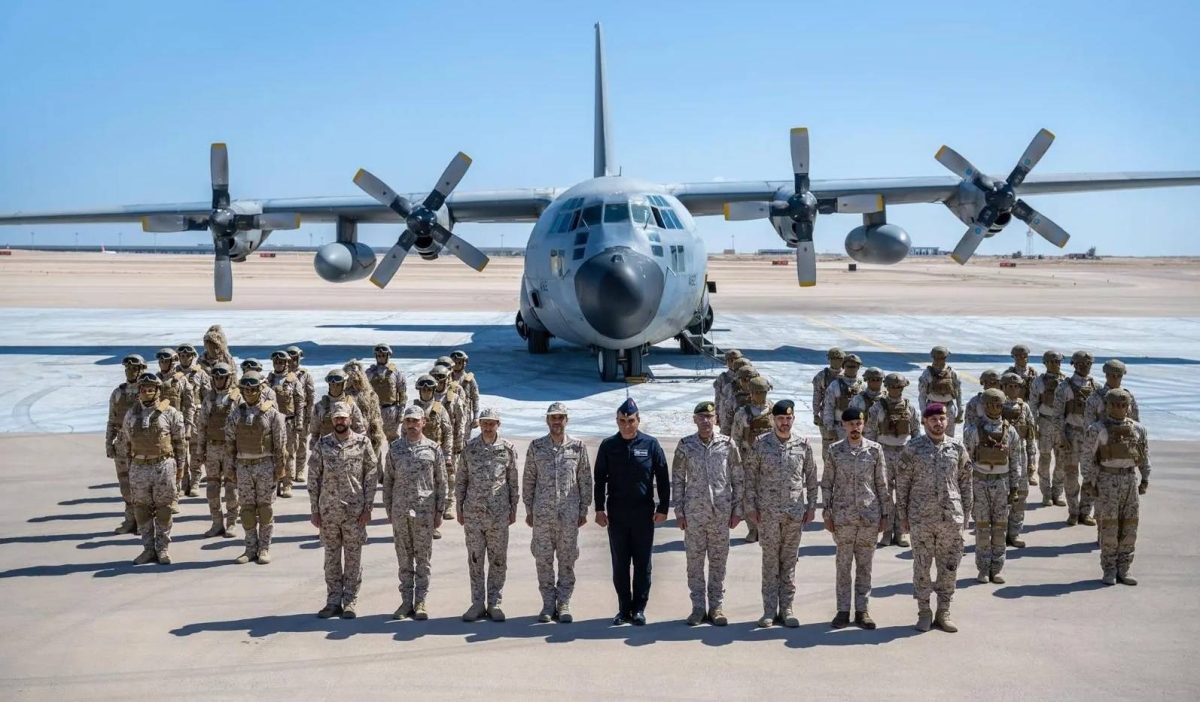 وصول القوات السعودية لمصر للمشاركة في تمرين النجم الساطع