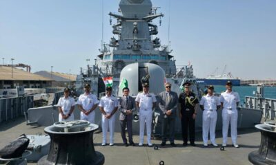 زيارة سفن القوات الهندية لجدة: تعزيز التعاون البحري
